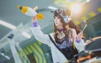渔网袜小美女